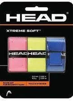 Обмотка head xtremesoft grip overwrap, dozen mix (285-104 mix)