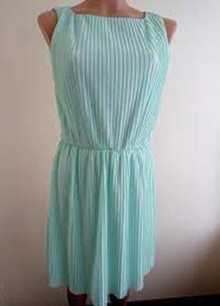 Плаття м'ятного кольору відтінок tiffany, warehouse4 фото