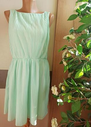 Плаття м'ятного кольору відтінок tiffany, warehouse2 фото
