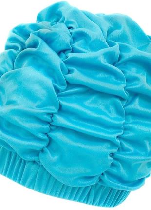 Шапка для плавания aqua speed shower cap 5744 бирюзовая (5908217657442)