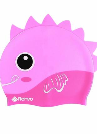 Детская шапочка для плавания renvo sentani jr розовый osfm (1sc300-05)