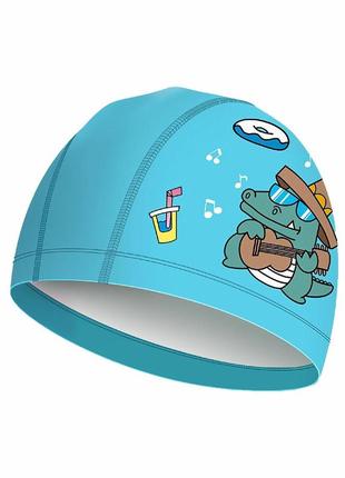Детская шапочка для плавания renvo orta jr голубой osfm (1sc400-04)