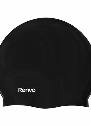 Детская шапочка для плавания renvo junin jr черный osfm (1sc100-01)