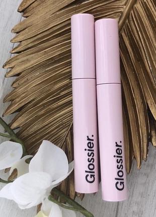 Удлиняющая тушь для ресниц glossier lash slick lift and lengthening mascara