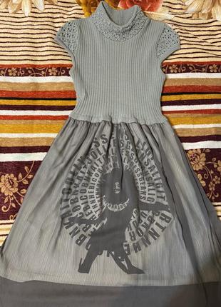 Сукня,сіра сукня,платье,платье на девочку,женское платье