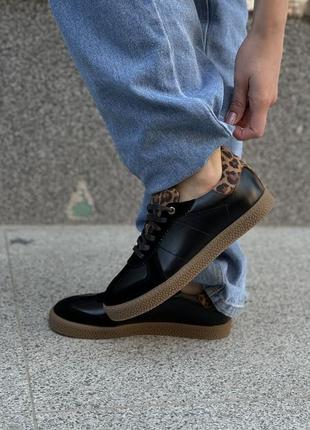 Леопардовые кеды