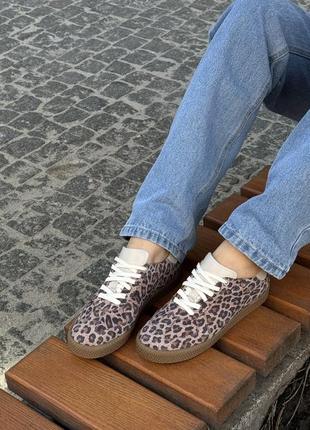 Леопардовые кеды