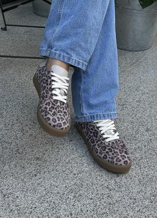 Леопардовые кеды
