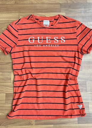 Футболка оригінал guess slim fit1 фото