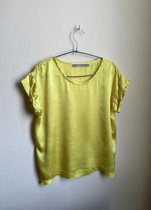 Шелковая блуза футболка  tiger of sweden