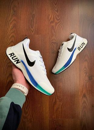 Кросівки чоловічі nike run vaporfly 3 white & blue👟