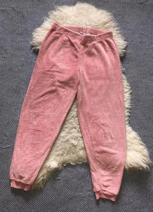 Домашні плюшеві піжамні штани флісові манжети манжеты домашние пижамные штаны плюшевые флисовые