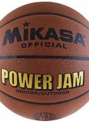 М'яч баскетбольний mikasa power jam №6 amber (bsl20g-c)