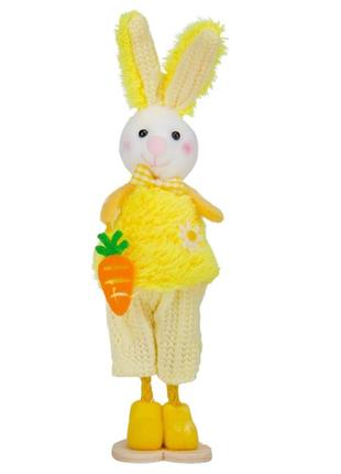Фігурка "кролик", жовтий, 21 см