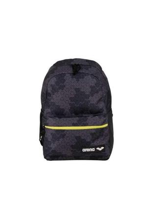 Рюкзак arena team backpack 30 allover черный бежевый 46x31x16 см (002484-109)