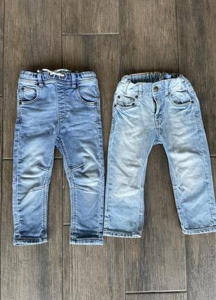 Джинсы детские 86 92 брюки next h&amp;m zara denim primark