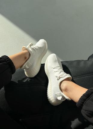 Yeezy 350 full white premium