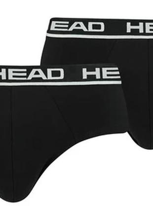 Tрусы-слипы head boxer brief 2p  черный l (100001753-002 l)