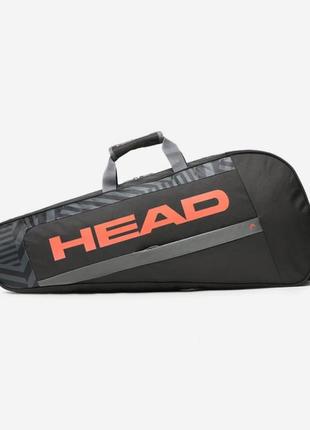 Чехол head base racquet bag m bkor черный (261313)