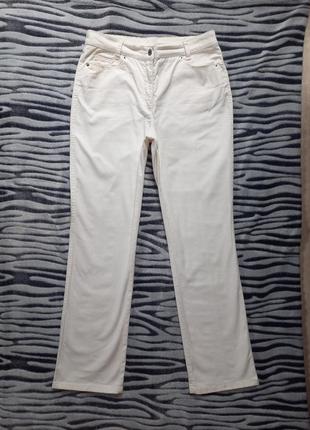 Брендові прямі джинси з з високою талією на високий зріст bc, 14 розмір.