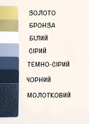 Вішалка металева настінна для одягу 80x6x12 см - 7 гачків cr.m-4.68 фото