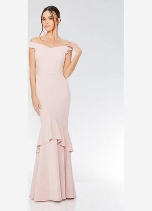 Шикарное вечернее платье в пол