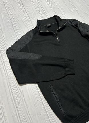 Paul shark 1/3 zip cool touch wool/nylon светр кофта оригінал!3 фото