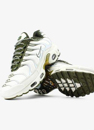 Кросівки  nike air max plus light bone "olive"