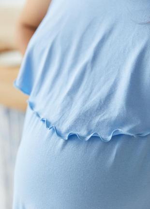 Комплект (рубашка и халат) для беременных и кормящих melanie5 фото