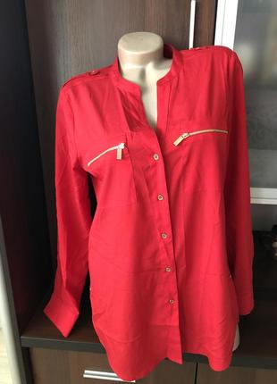 Червона блузка1 фото