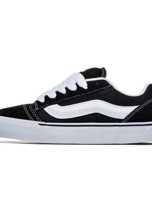 Vans knu skool shoe black