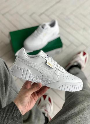 Кросівки puma cali bold white