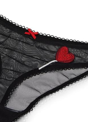 Прозрачный комплект белья victoria's secret виктория сикрет оригинал8 фото
