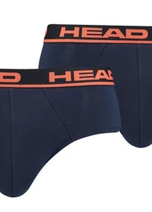 Tрусы-слипы head boxer brief 2p  оранжевый; синий m (100001753-003 m)