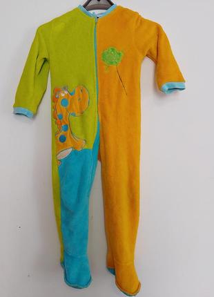 Теплая пижама кигуруми пижама детская кигурумы пижама