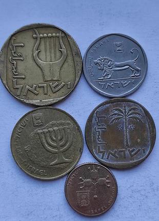Лот монет израиля2 фото