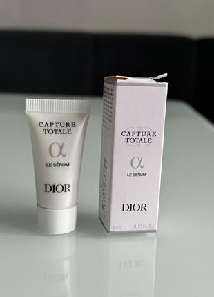 Сироватка  антивікова від dior capture totale le serum 5 мл оригінал1 фото