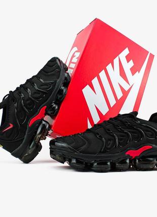 💎nike air vapormax plus "black/red"