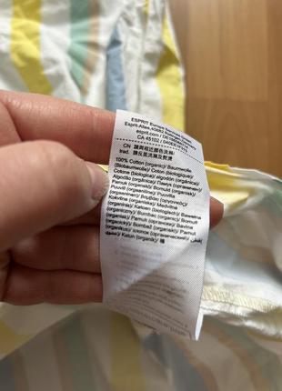 Стильная блуза из хрустящего хлопка от esprit меха 183 фото