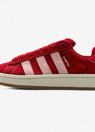 Adidas campus 00s better scarlet clear pink9 фото