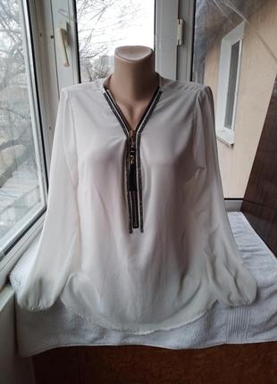 Шифонова блуза блузка2 фото