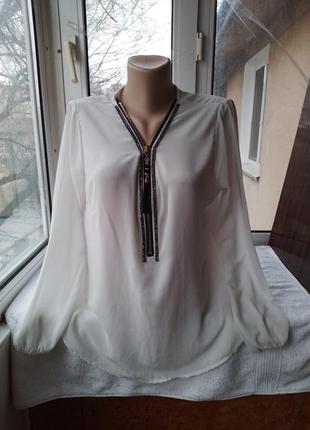 Шифонова блуза блузка3 фото