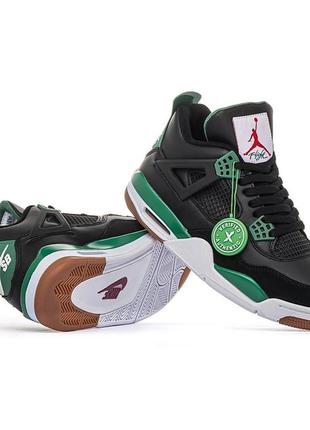 Nike air jordan sb x jordan 4 black green