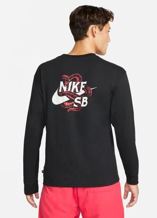 Nike sb snaked tee світшот лонгслів оригінал!2 фото