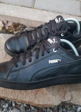 Жіночі кросівки puma 38р-24,5см шкіра!