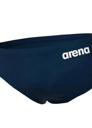 Дитячі плавки arena team swim briefs solid синій 140 см (004774-750 140)