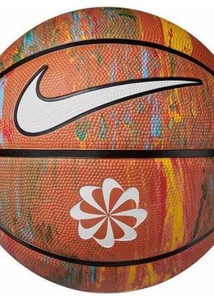 Мяч баскетбольный nike everyday playground 8p next nature р. 7 multi/amber/black/white (n.100.7037.987.07)