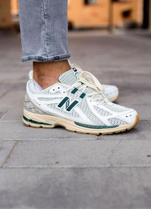 Мужские кроссовки new washed 1906r white green 41-42-43-44-45