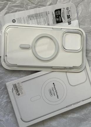 Оригинал чохол clear case для iphone 14 pro max