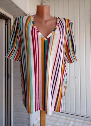 Трикотажна блуза великого розміру батал4 фото